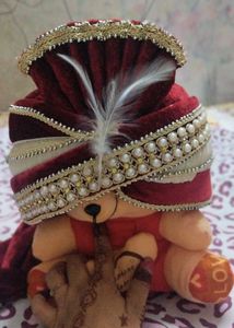 Men&#39;s Wedding Turban with sarbala pagdi