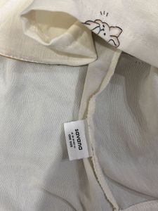 Cute Bunny Print Pajama Set