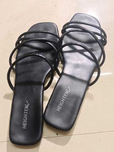 Black Strappy Sandals