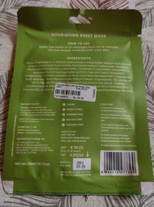 Foxtale Nourishing Sheet Mask