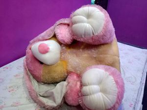 Pink Big Bunny Plush