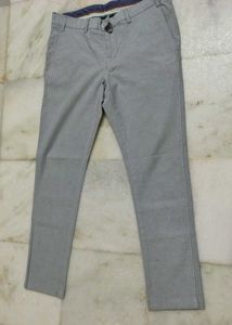Grey Casual Trousers