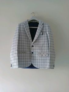 Checkered Blazer