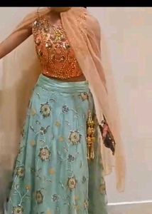 Embroidered Lehenga Choli Set
