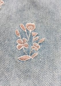 Girl denim Plazzao For 2- 3 Years.