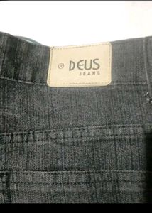 Dark Gray Denim Jeans
