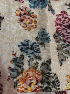 Elegant White Embroidered Dress