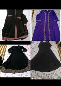 4 Abaya Combo Umbrella Model