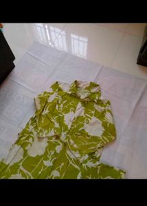 Floral Print Green co-ord set