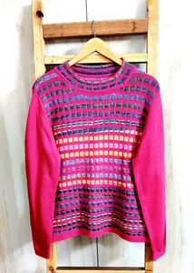 Rust Colour Pullover Size-40