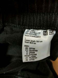 UNIQLO Black Relaxed Pants