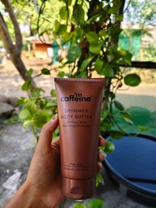 mCaffeine Shimmer Body Butter
