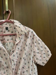 Striped &amp; Floral Women's Shirt