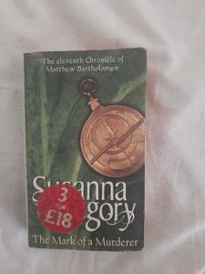 Susanna Gregory' "The Mark Of A Murderer"