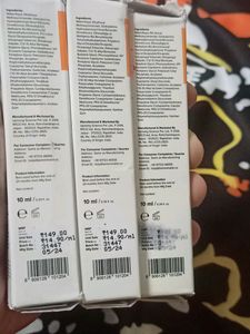 Pack Of 3 Minimalist Face Sunscreen