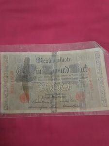 1000 reichbank note