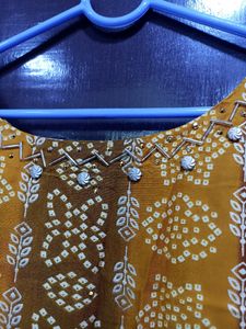 Glace Cotton Kurti
