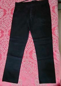Cotton Black Pant For Men