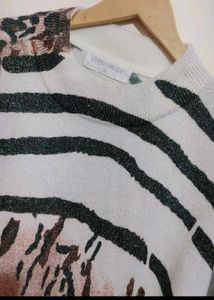 Multi Printed Winter Top For 42 Bust
