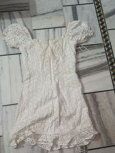 Berrylush White Corset Dress