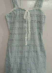 Cute Ruffled Mini Dress