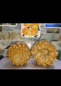Natural Pinecone Pair