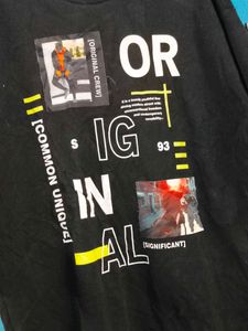 Graphic Print T-Shirt Printed tees over sized