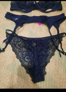 Bblak Lingerie Set - Bra, Panty, Garter