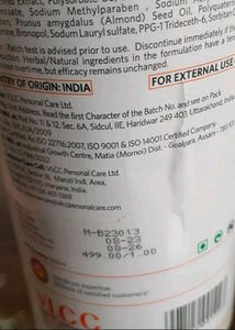 VLCC Cleansing Milk