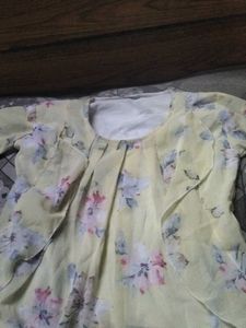 Floral Chiffon Blouse