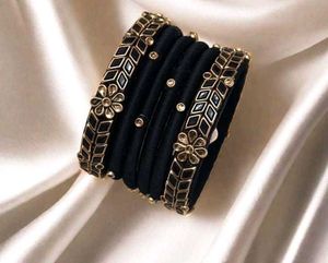 Black & Gold Bangles