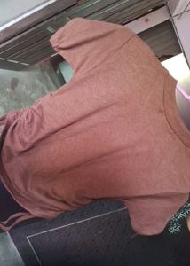 Casual Brown Top