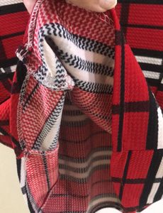 Plaid Red-Black-White Sleeveless Crop Top