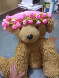 Cute Crochet Flower Bouquet Blanket