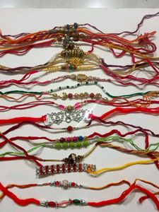 Assorted Rakhi Bracelet Set