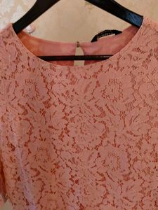Pink Lace Dress