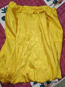 Yellow Anarkali Dress