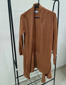 Wool Brown Shrug