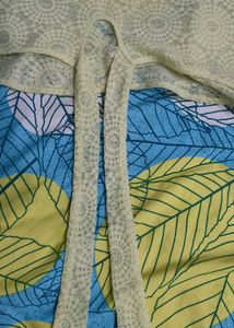 Yellow Front Tying Top