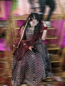 Gown With Dupatta Of Net New Only Wore Once