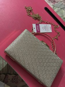Lavie Gold Clutch