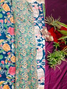 Floral Print Saree