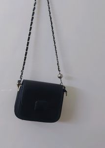 Black Cute Regular  Use  Sling Bag.