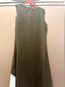 Brown Layered Dress