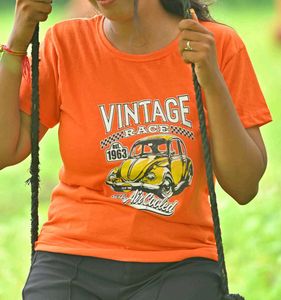 Vintage Race Car Graphic Tee