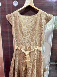 Beautiful Gown With Belt