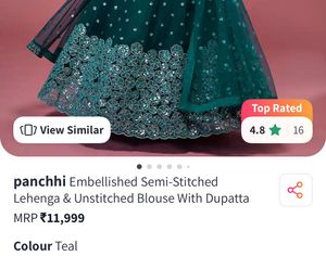 Embellished Lehenga Choli Set