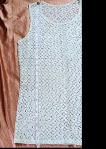 sleeveless net top