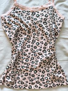 SOLD 🚫.                       Y2k leopard camisol