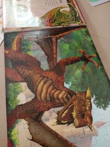 Jigsaw Dragon Puzzle Book - with Free SurpriseBook
